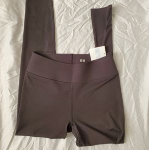Uniqlo AIRism black leggings NWT